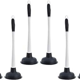 MYADDICTION Toilet Plunger Kitchen Supplies Standability Bathtub Fittings Unclogger Tool 6 Pcs-image-54