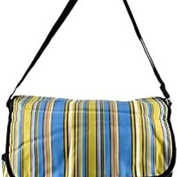 Bundle Mother Bag with Diaper Changing Mat - Black/Multistrip-image-16