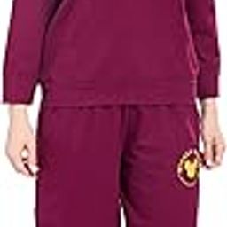 SN SWEET NIGHT Women’s Mickey Mouse Printed Kangaroo Pocket Hoodie & Joggers Track Suit Co-ord Set D324-image-91