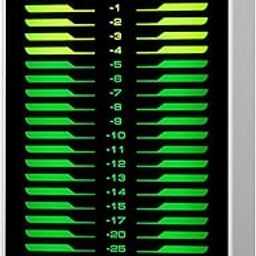 Dual Channel LED Sound Level Meter Stereo Music Spectrum Home Car Audio Display-22
