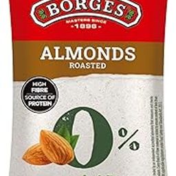 Borges ZPR Almonds - Roasted with Skin 500 gm | Zero Pesticide |Premium Spanish Variety | Crunchy & Rich Flavour-image-61