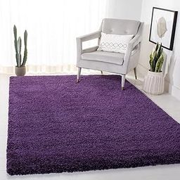 AYEZA CARPET Soft Thick Shaggy Area Rug – Ultra-Soft Fluffy Carpet for Living Room, Bedroom & Hall Non-Slip Backing (Purple, 5 x 8 Feet)-image-64