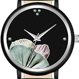 White Dial Wrist Watch with Leather Belt Strap for Women & Girls | Stylish & Comfortable Analog Watch for Casual Outings, Parties, Office, Daily Use | Ideal for Gift-image-23
