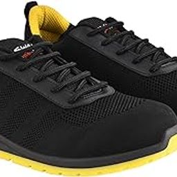 Hillson 1906 SWAG: Stylish Safety Footwear with Metal Toe Cap, Memory Comfort Insocks, and TFP Technology (Steel Toe, 7)-image-48