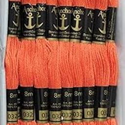 Anchor Cotton Skeins - Embroidery Threads Cross Stitch/Longstitch - Set of 10 (0329)-picture-26