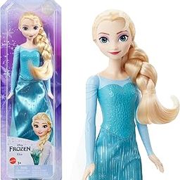 Mattel Princess Dolls, New for 2023, Elsa Posable Fashion Doll with Signature Clothing and Accessories, Frozen Movie Toys-image-62