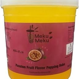 Meku Meku Passion Fruit Flavoured Boba, 1.3Kg-image-26