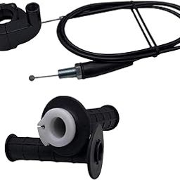 LOOM TREE® Throttle Handle Grip Compact Replacement Throttle Cable Handle Grip Assembly | Cycling | Bicycle Components & Parts | Handlebar Grips Tape & Pads-image-40