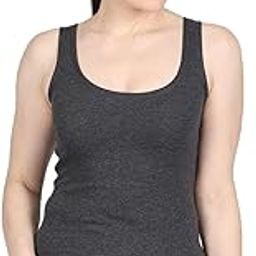 Women's Thermal Tank Top Slip Innerwear Charcoal Pack of 1-image-61