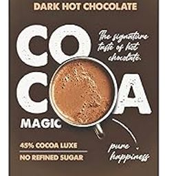 Suncoco's Dark Hot Chocolate, 45% Luxe Cocoa, No Refined Sugar, Limited Export Edition| 100 grams-61