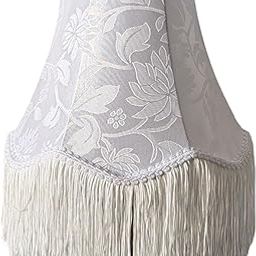UJEAVETTE Table Lamp Shade Cover Tassel Fresh Lampshade for Apartment Living Room Dorm Lamp Shades-28