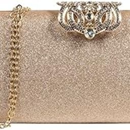 Women Glitter Clutch Evening Handbag Ladies Party Wedding Purse Bag-image-13