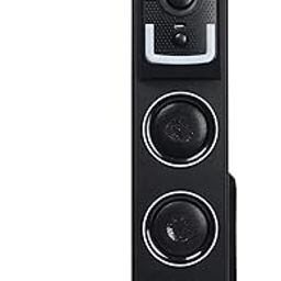 BLACKBEE BBTS-1100 70W Bluetooth Tower Speaker Wooden Cabinet 5.25" Subwoofer Echo Sound Control Full Control Remote Led Display USB FM Party Speaker Home Theatre Extreme bass Karaoke Support.-image-38