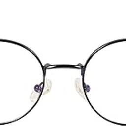 TERRY & CO | Zero Power Blue Cut Eyeglasses | Metal Frame | Small Size | Anti-Reflective, UV Protection, Lightweight | Spring Hinges | Unisex-image-75