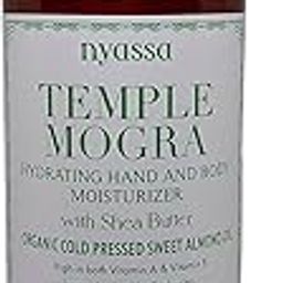 Nyassa Temple Mogra Hand and Body Moisturizer with Shea Butter & Organic Sweet Almond Oil |For skin healthy & glowing | No Parabens, Sulphates, Vegetarian. Cruelty-free. (200ml)-image-58
