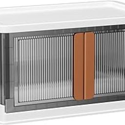 RUSHIL WERE 1 Unit Plastic Cupboard for Clothes Storage | Foldable | for Wardrobe, Kitchen Cupboard, Storage, Bedroom Living Room and Office | White | Pack of 1-image-26