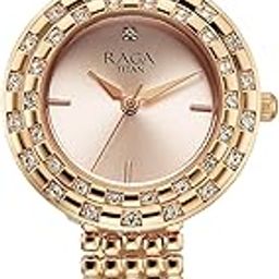 Analog Rose Gold Dial Women's Watch-95350WM01-picture-10