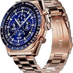 Fire-Boltt Moonwatch 36.3mm (1.43 inch) AMOLED Display, Wireless Charging, Metallic Frame, Stainless Steel Luxury Straps, Complete Health Suite, Bluetooth Calling, Sports Modes (Rose Gold)-24