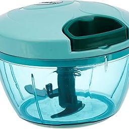 Amazon Brand - Solimo Plastic Compact Vegetable Chopper (350 ml, Green)-12