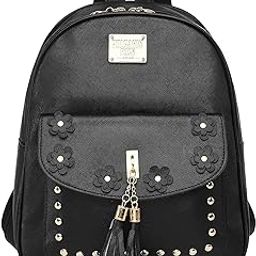 Girls Cute Tassel Mini Backpack Purse Leather Small Daypack kawaii Shoulder Bag for Teens Gift-image-59
