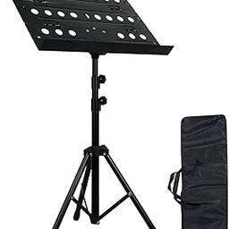 Kadence Nk09f Professional Notation Stand Foldable Music Sheet Holder With 2-step Adjustable Height And Travel Pouch (K-NSTD-NK09F)-7