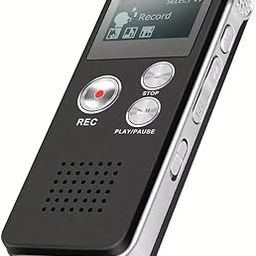 MAYUMI 64GB Digital Voice Recorder – Voice Activated Audio Recorder for Lectures, Meetings, Interviews – Portable Mini Dictaphone with Playback, USB, MP3 Function – Random Color-8