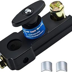 TecoKart® Battery Cut Off Switch 12V/24V – Heavy Duty Car Battery Disconnect Switch, Battery Kill Switch for Car, RV, Truck, Boat, Motorcycle – Prevents Battery Drain, Easy Manual Shut Off-image-45
