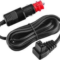 Efillooc 12V-24V DC Power Cord Compatible with Compatible with Alpicool, Bodega, Euhomy, BougeRV, ARB, Dometic, ICECO, Setpower, JoyTutus Portable Car Fridge Cooler Refrigerator (Fridge Cable RED)-46