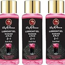 Lube Flavoured Lubricant Gel - 50ml | Water based lube | Pack of 5 (Kala Khatta, Pack of 5)-image-22