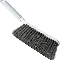 Mockery Soft Bristle Cleaning Brush, Hand Brush with Long Handle for Bed Hair, Dust Removal, Scrubber, Cleaner, Family Trip, Sofa, Furniture, Hotel, Office, Car (White)-image-47