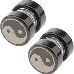 1 Pair Non Piercing Clip on Magnetic Ear Stud Men Fake Earrings Taiji | Jewelry & Watches | Fashion Jewelry | Earrings-image-89