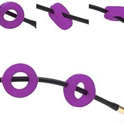 2 Pieces Glasses Ear Grips Round Ear Clips for Eyewear Children Adults Purple |Health & Beauty | Vision Care | Other Vision Care-42