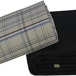 Clothing Quick Style Men's Unstitched Poly Cotton Shirt and Trouser Fabric Set - Gift Pack (Assorted color-Any color color combinations possible)-image-47