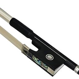 PERLMAN Carbon Fiberglass Student Violin Bow – 4/4 Size | Ebony Frog & Genuine Horsehair-image-18