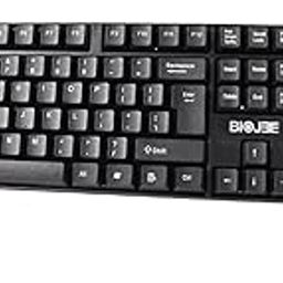 Helir Wired USB Keyboard with 104 Keys – Full-Size, Reliable Keypad for Typing, Gaming, and Office Work-9