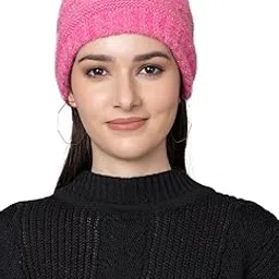 kvetoo Winter Wear Woolen Cap for Women-picture-10
