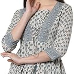 Womens Cotton Printed Regular Top-picture-53