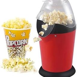 GAMAHA Hot Air Popcorn Machine – Electric Oil-Free Instant Popcorn Maker for Home | Stylish Design with Measuring Cup Automatic Big Popcorn Machine for Movie Nights-3