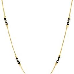 Gold-Plated Mangalsutra for Women- 45cm Length| Best Gifting option| Perfect for Weddings, Festivals, and Special Occasions|Mangalsutra/Tanmaniya/Nallapusalu/Mangalsutr for Women-image-64