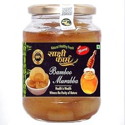 Sakshi Farms "Natural Pure Hygienic" ||SF|| Homemade Bamboo Murabba with "Raw Forest Honey" | Helps Increasing Height || Bans Ka Murabba 450 GM Pack || Bamboo Shoots, Bans Ka Murabba Good for Health-17