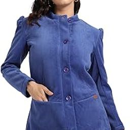 Polyester Womens Standard Length Blazer-picture-42