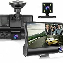 Techking 𝟭𝟱 𝗬𝗘𝗔𝗥𝗦 𝗪𝗔𝗥𝗥𝗔𝗡𝗧𝗬 1080P Dual Lens Car DVR Dash Cam – 170° Wide Angle, WDR Technology, G-Sensor, Loop Recording, & Display for Comprehensive Protection-22