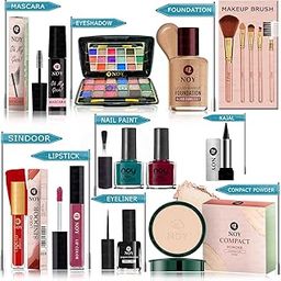 NOY Makeup Kit Combo Divine- Heavenly Beauty Unleashed In Perfect Pairing (Pack Of-15) #YN290-image-43