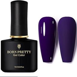 BORN PRETTY 10ml Black Spar Series Gel Nail Polish Soak Off UV LED Lamp Nail Gel Polish Nail Art Design Manicure Salon DIY at Home Gift Need UV Light to Cure UV Gel (BP62)-image-99