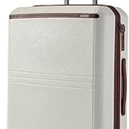 Select Heritage 66 Cm Medium Check in Polycarbonate Hard Case Trolley Bag with TSA Lock, 8 Wheels with 360 Degree Rotation and Anti-Theft Zipper, Luggage Bag Suitcase for Travel, Ivory-image-11