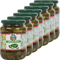 CANEEN - Green Jalapeno Slices 370gm*7 I 100% Vegan I Ready-to-Eat Fibre-Rich Topping for Pizza, Pasta, Snacks and Salads, Non-GMO (Pack Of 7)-image-17