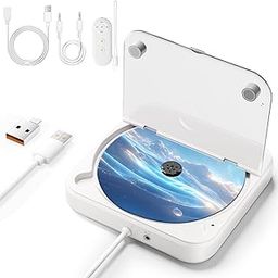 External Portable CD Player for Car - High-qualityCar CD Player with USB/AUX Input-16