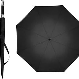 Auto Open Umbrella/Chaata with Cover, Windproof and UV Protection Long Umbrella for Men and Women, Comfortable Grip Handle, Large 47 Inch Waterproof Double Canopy-image-65