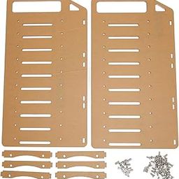 3.5in Hard Drive Cage, DIY Acrylic Hard Drive Mounting Bracket Kit, Transparent HDD Cage Tray, for 3.5inch HDD (10 Layers)-image-66