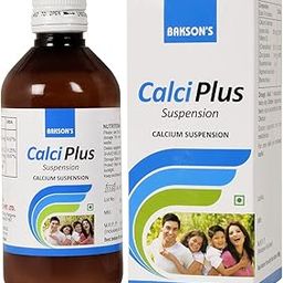Bakson Calci Plus Suspension To Counter Low Calcium Levels & Weak Bones| Promotes Calcium Absorption, Improves Bone Health & Indigestion, 200 ml_Pack Of 2-image-13